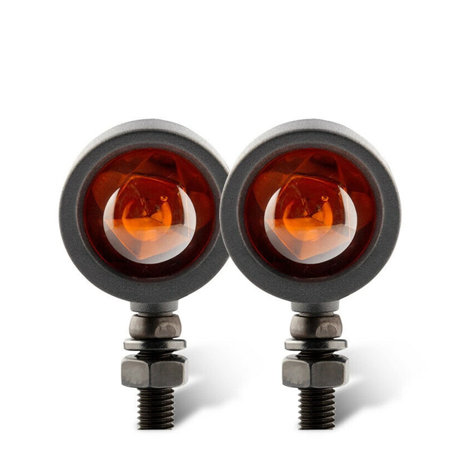 Clignotant Clignotants 1 Paire Moto LED Clignotants Feux De Freinage Feu De Signalisation Feu - Lampe Pour Café Racer