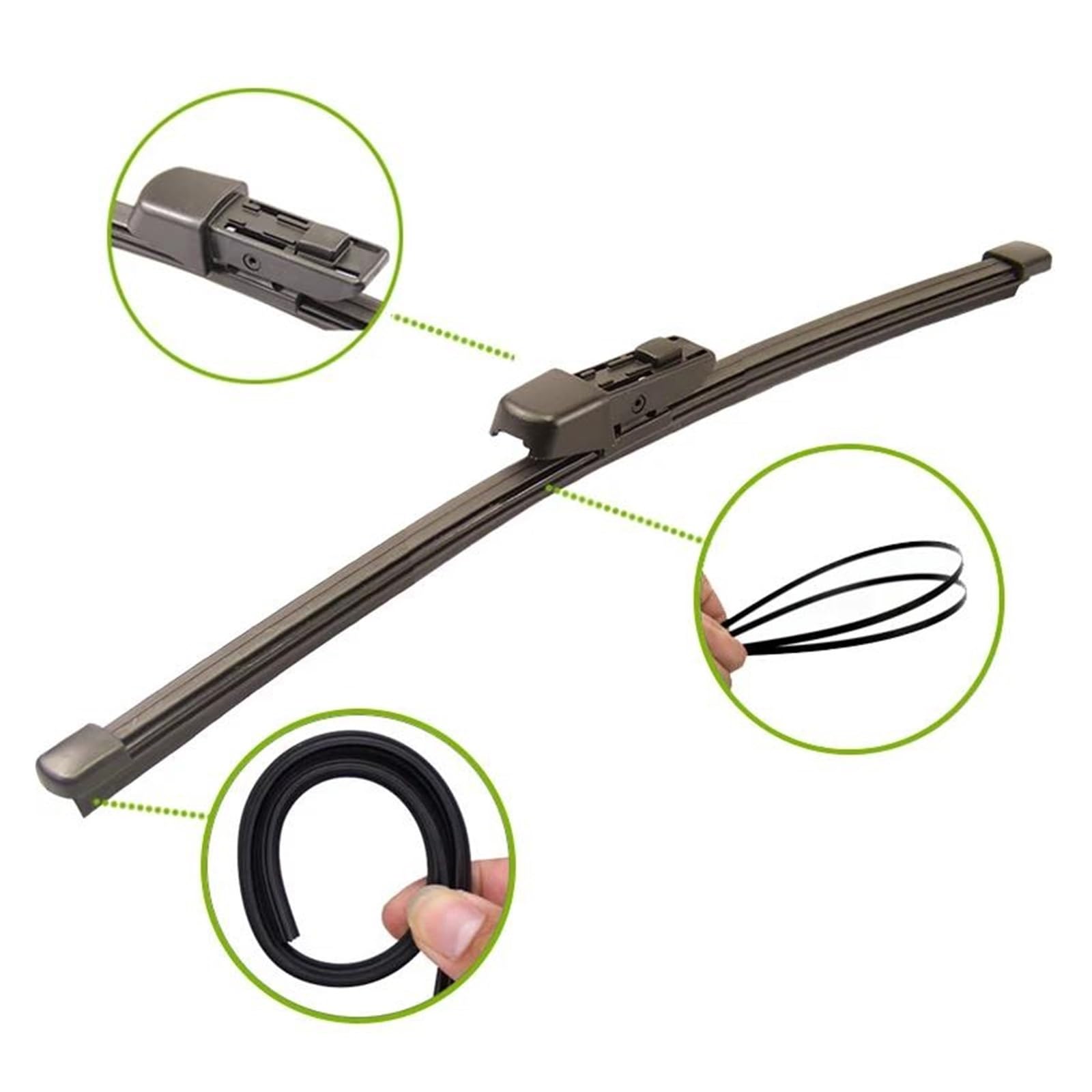 Tergicristallo Spazzola tergicristallo posteriore da 13" compatibile con per T-Roc compatibile con per