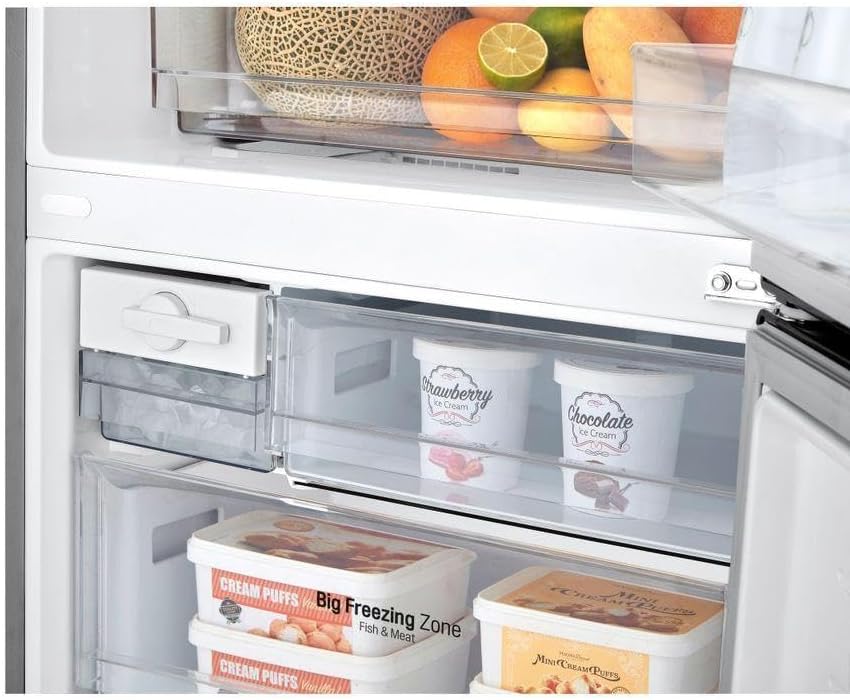 Refrigerador LG Bottom Freezer Inverse 451L Platinum 110V GC-B569NLLM