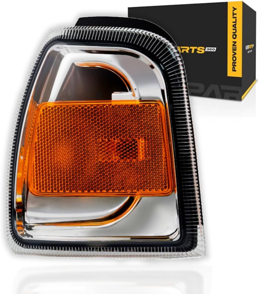 For Ford Ranger Turn Signal/Side Marker Light 2006 07 08 09 10 2011 Driver Side With Bulbs Included DOT Certified For FO2530171 | 6L5Z 15A201 BA