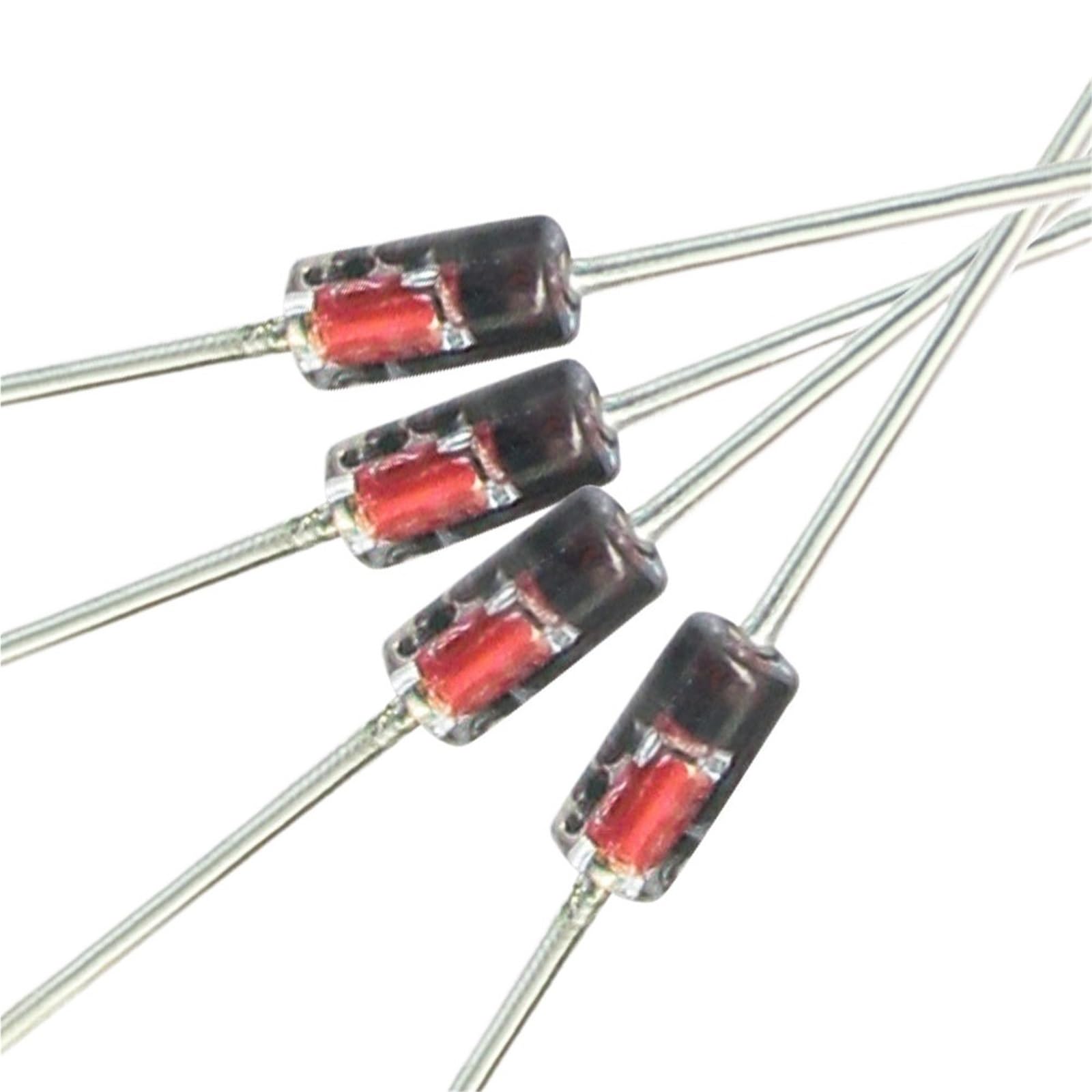 100/200 pz Diodo Schottky a Commutazione Rapida 1N4148 1N5817 1N5819 1N4007 1N5399 Kit Diodi Raddrizzatore DO-41 / DO-35 / DO-15(200pcs 1N5817)