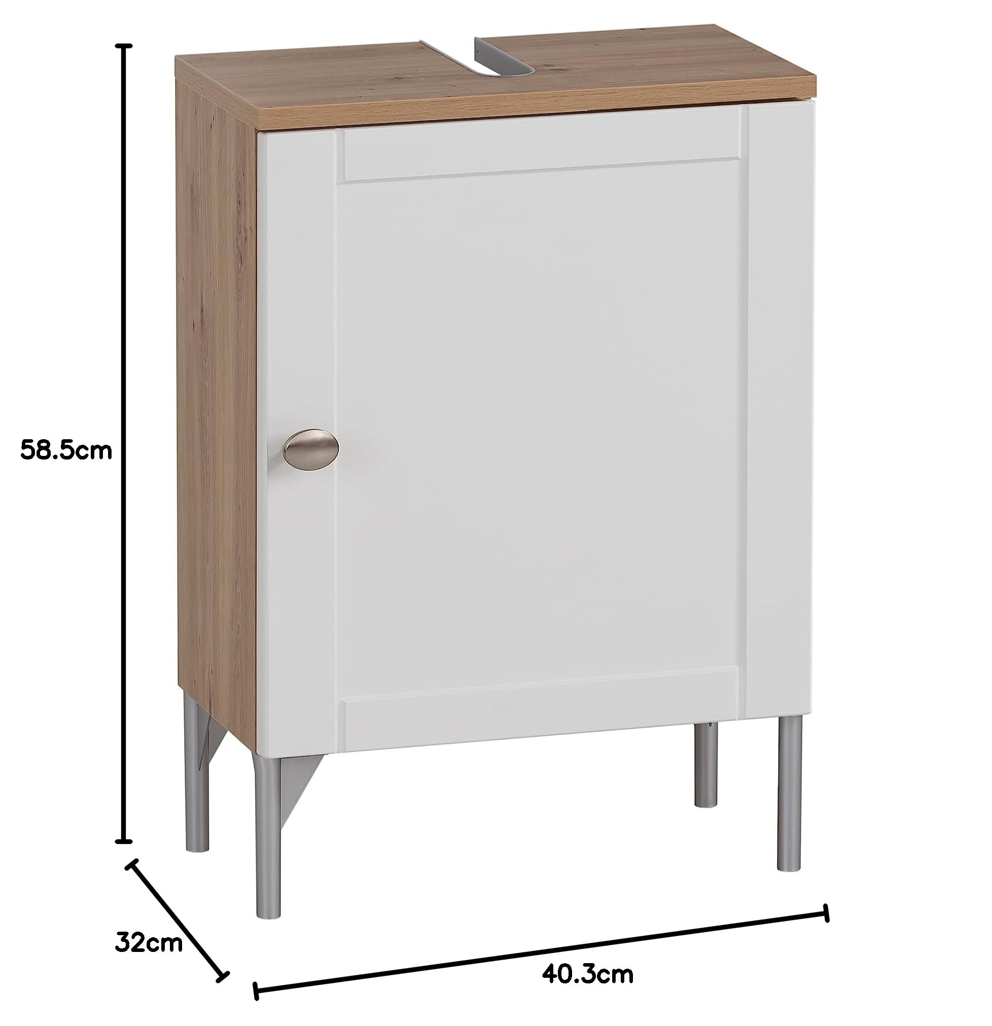 Schildmeyer Pensile Jesper, materiale legno, blu notte, 30,3 x 16 x 70 cm