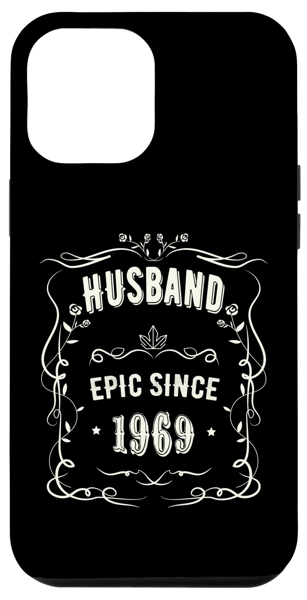 iPhone 13 Pro Max 55th Anniversary Present Husband Est 1969 Year Married 55yh Case