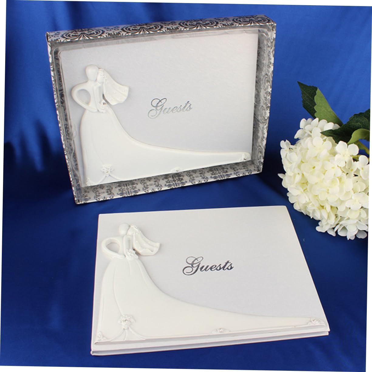 Alipis 1pc Signature Present Wedding Guest Book Sign Our Puzzle Guest Book for Wedding Party Couples Planning Bridal Holder Wedding Decor Funny Engagement Keepsake Signs Card Bride Welcome