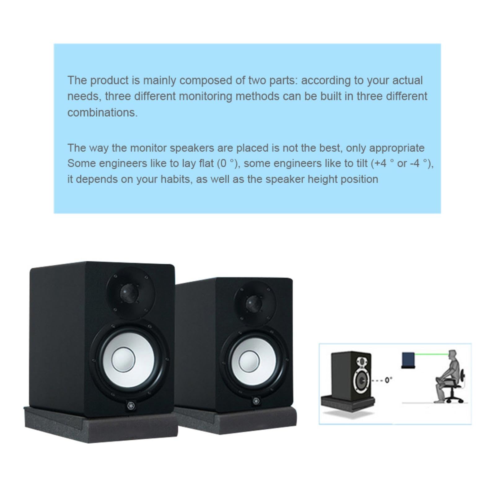 lot 24 panneaux acoustiques noirs haute à expansion - France