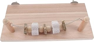 HAPINARY Suporte De Poleiro De Pássaro De Corda Para Papagaio Poleiro De Madeira Pimenta Suporte De Pé De Pássaro De Madeira Poleiro De Madeira Para Pássaros De Balanço Suporte De Pássaro