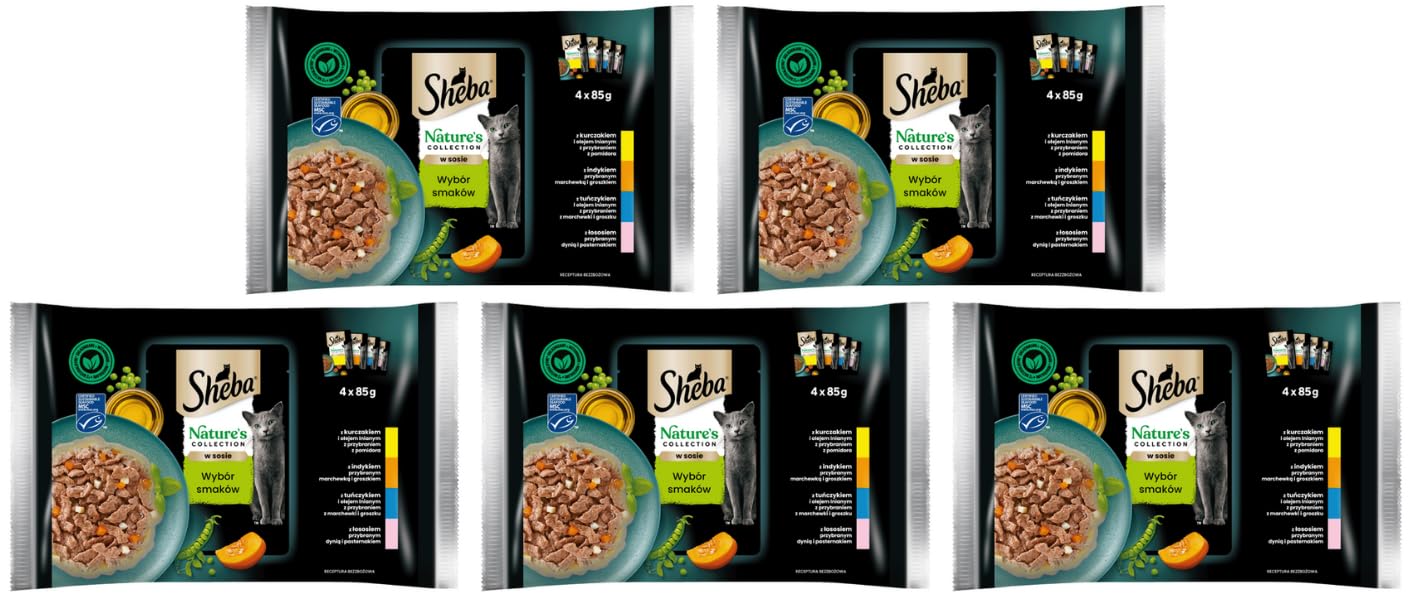 Sheba Sachet Nature's Collection - Nourriture humide complète pour
