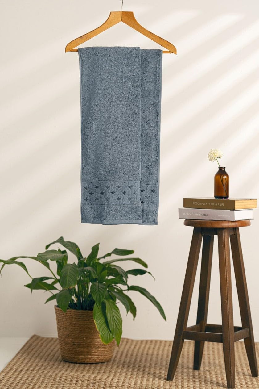Soley Oppolo 70x140 Banyo Havlusu, Petrol