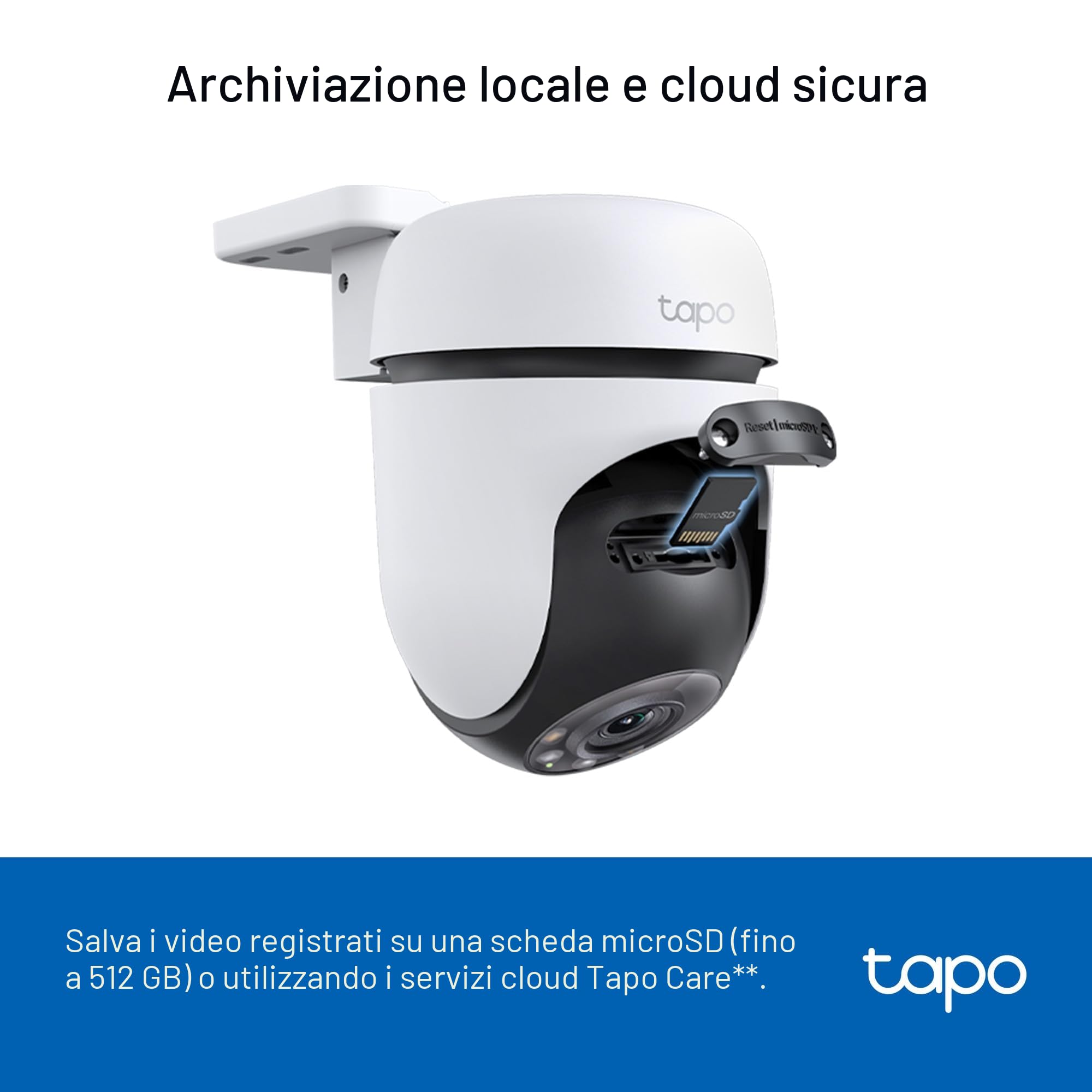 Tapo C510W Cupola Telecamera di sicurezza IP Interno e esterno 2304 x 1296 Pixel Soffitto