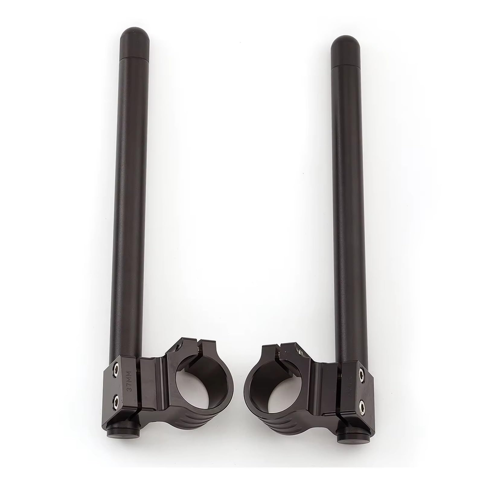 Universale CNC Rised 31 33 35 36 37 41 43 45 47 50 51mm Moto Clip On Ons Forcella Riser 7/8 "22MM Manubrio Riser Manubrio Moto(Riser Black 50mm)