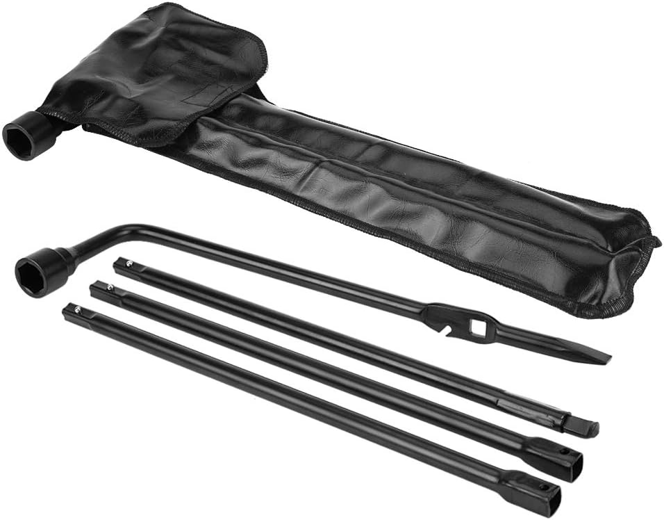 Spare Tire Tool Kit, Car Tire Jack Handle Removal Wheel