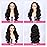 Pizazz 13x4 HD Transparent Lace Front Wigs Human Hair Pre Plucked with Baby Hair 180 Density brazilian Body Wave Human Hair Wigs for Black Women 9A Glueless Lace Frontal Wigs Natural Color(24 Inch)