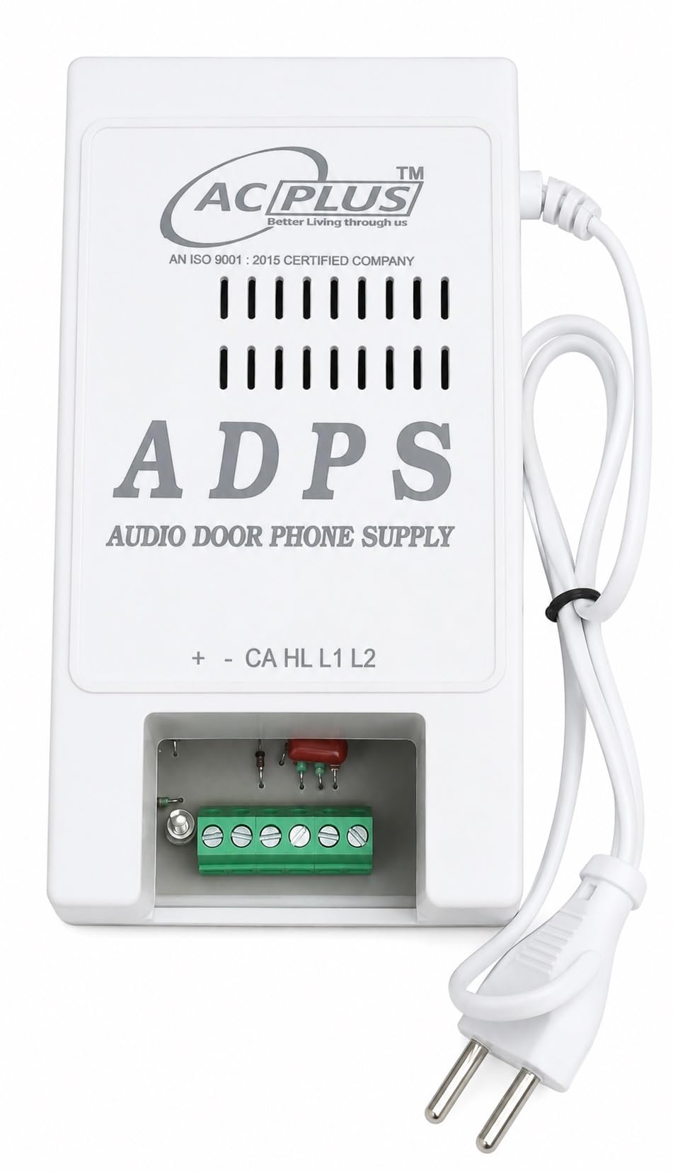 audio door phone system (adps) supply by ac plus | reliable power supply unit for door phone intercom | stable ac input support | easy installation | suitable for home, office
