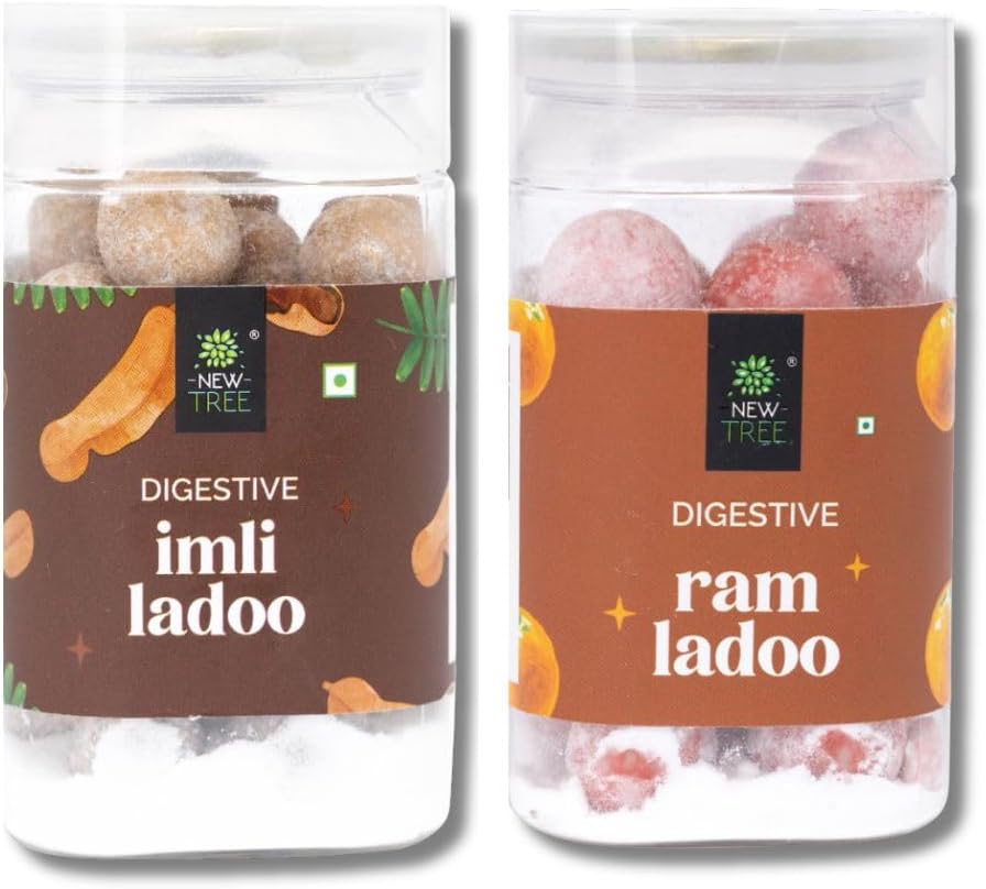 New Tree Imli Laddu (180 gm) and Ram Ladoo (180 gm) Combo Pack of 2 || Combined Weight: 360gm ||