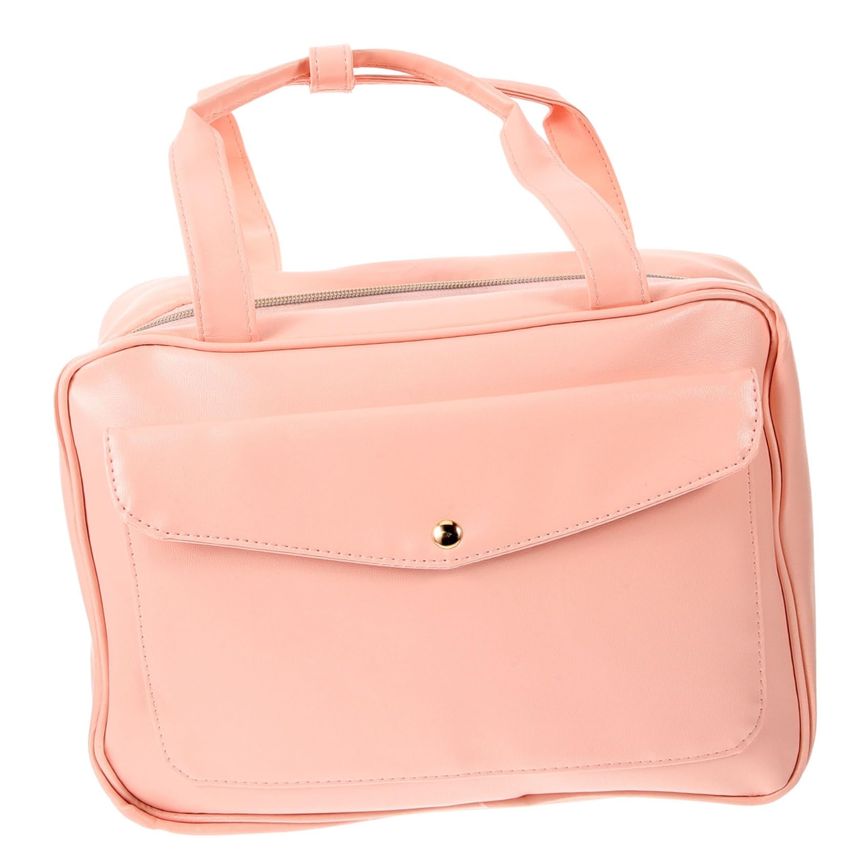 Neceser de Viaje Colgante de PU Rosa Gran Capacidad
