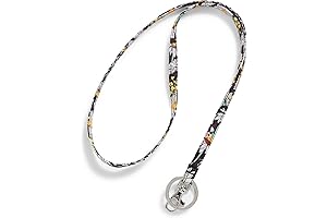 Lanyard with ID Holder Vera Bradley Women's Cotton Lanyard