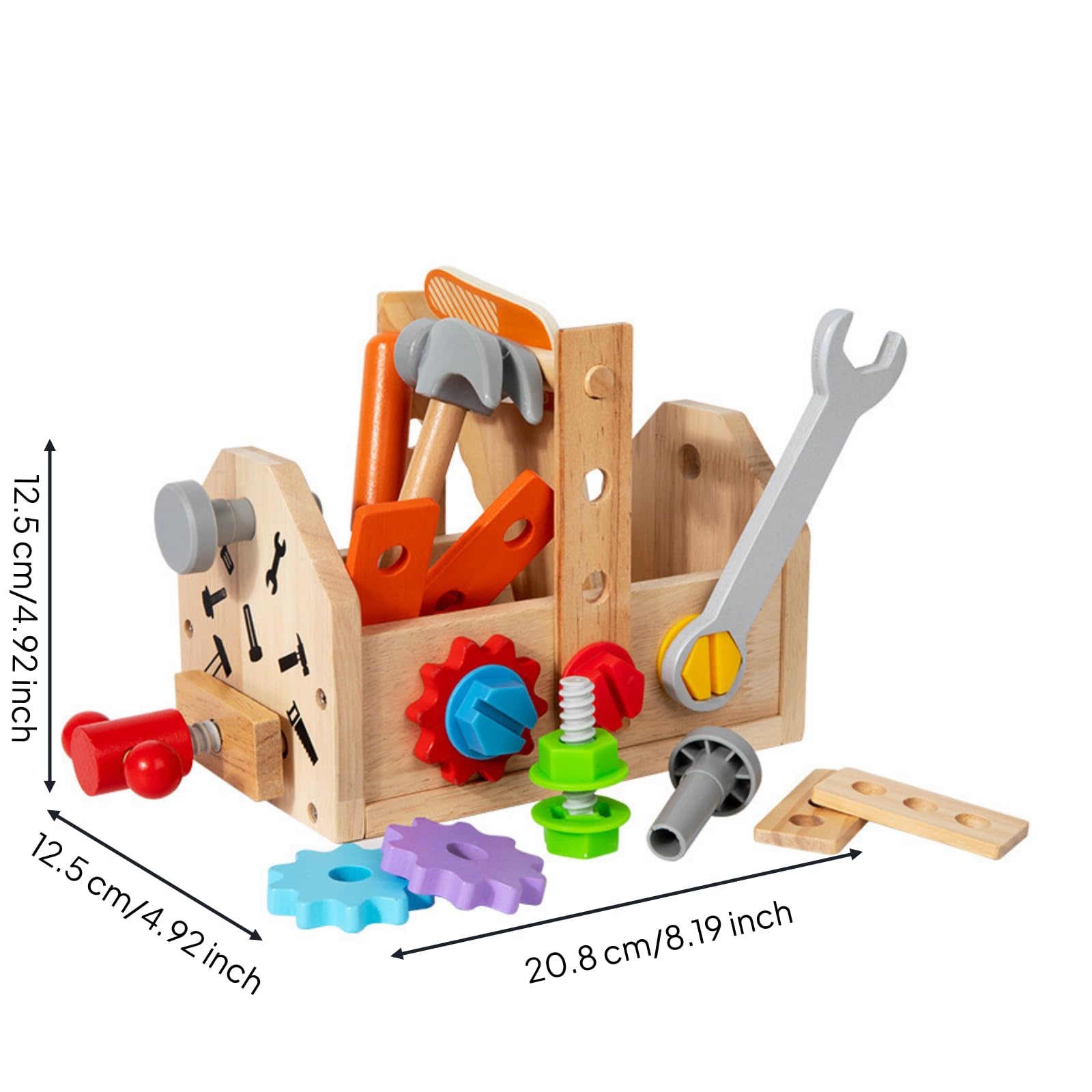 Boîte à Jeu Établi Jeu Montage Démontage en Bois Non Toxique Bricolage s, Maternelle