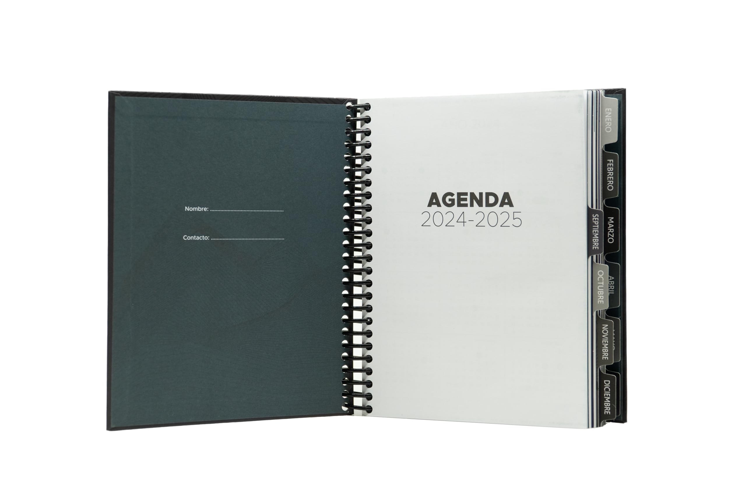 Ignis Agenda Scolaire 2024-2025, Planification Quotidienne Et Annuelle, Reliure Premium, Agenda Annuel 1 Jour Par Page Et Intercalaires Mensuels, Dimensions 2,5 X 17,5 X 21,5 Cm. Sweetcolor