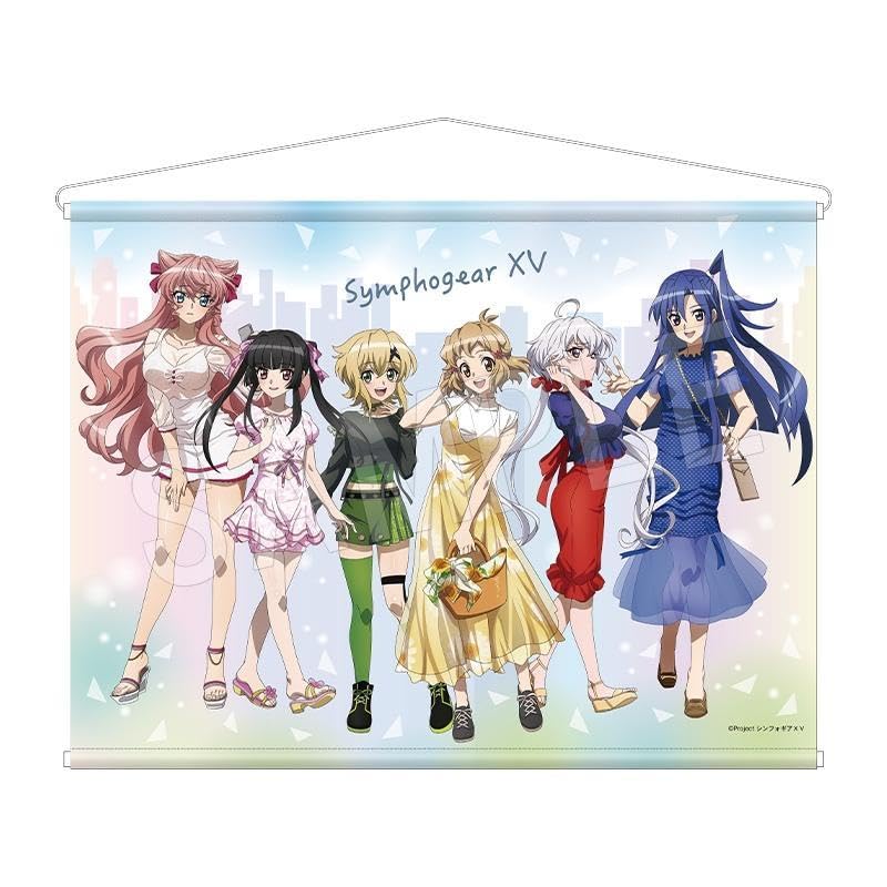 Amazon.co.jp: 戦姫絶唱シンフォギアXV B2タペストリー デート服ver 
