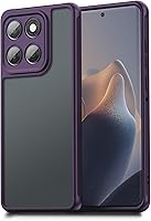 Vista 78 de Funda Qiinogow compatible con Samsung Galaxy A23 4G/5G, cubierta delgada para teléfono con absorción de golpes, funda protectora de fibra de carbono