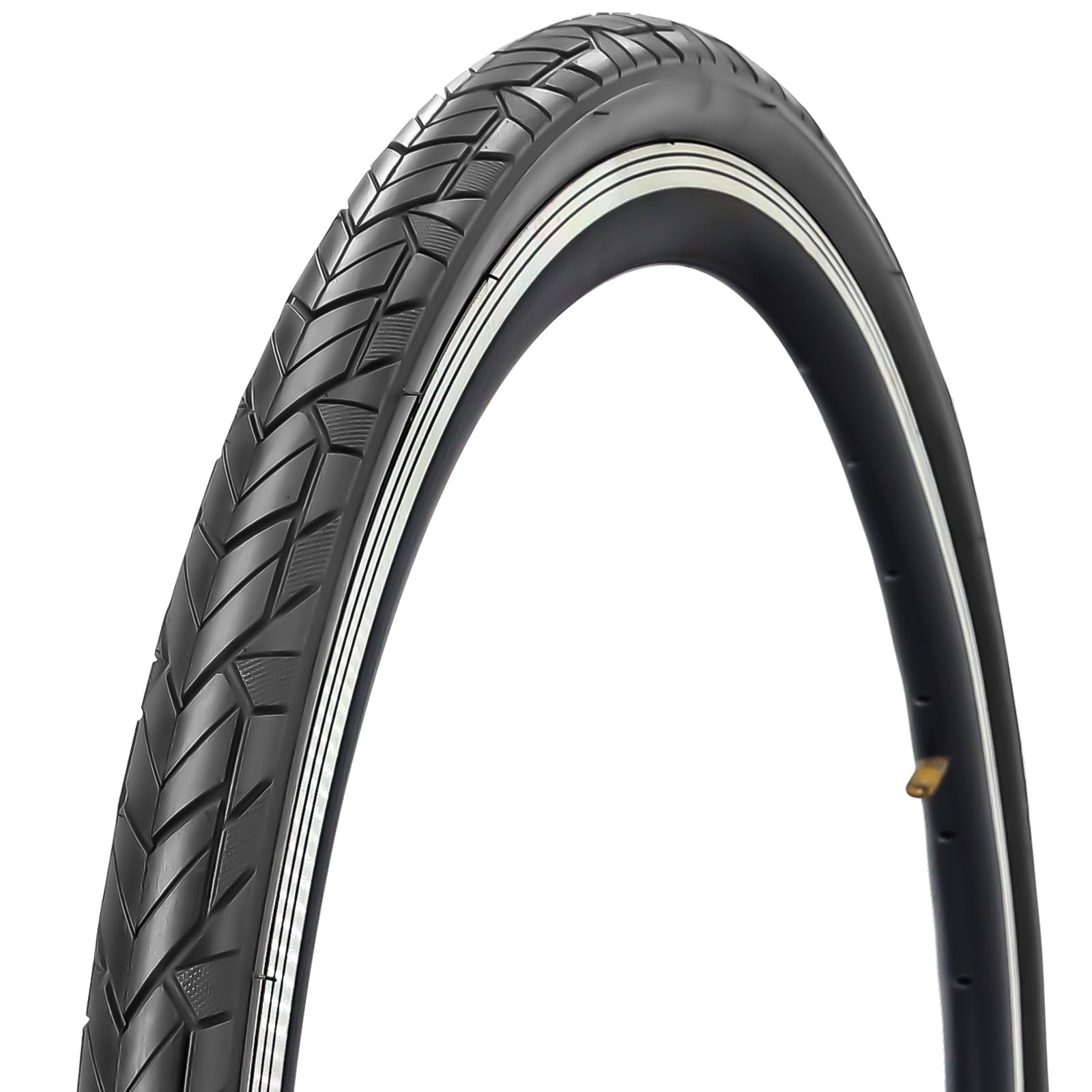 1 Pack 700×35C Road Bike Tyres, Foldable 37-622 Replacement Bicycle Tyres for Road Bike, Mountain Bike, Hybrid, Touring Bike