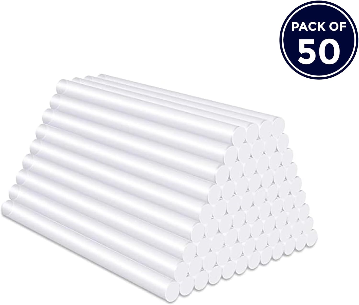 Dapetz 50 X Hot Melt Glue Sticks 11mm X 200mm Extra Long Craft Adhesive General Purpose