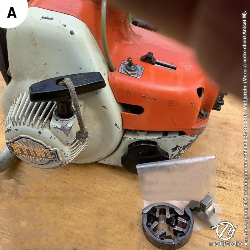 Matijardin - Générique Embrayage compatible avec Stihl 08 08S