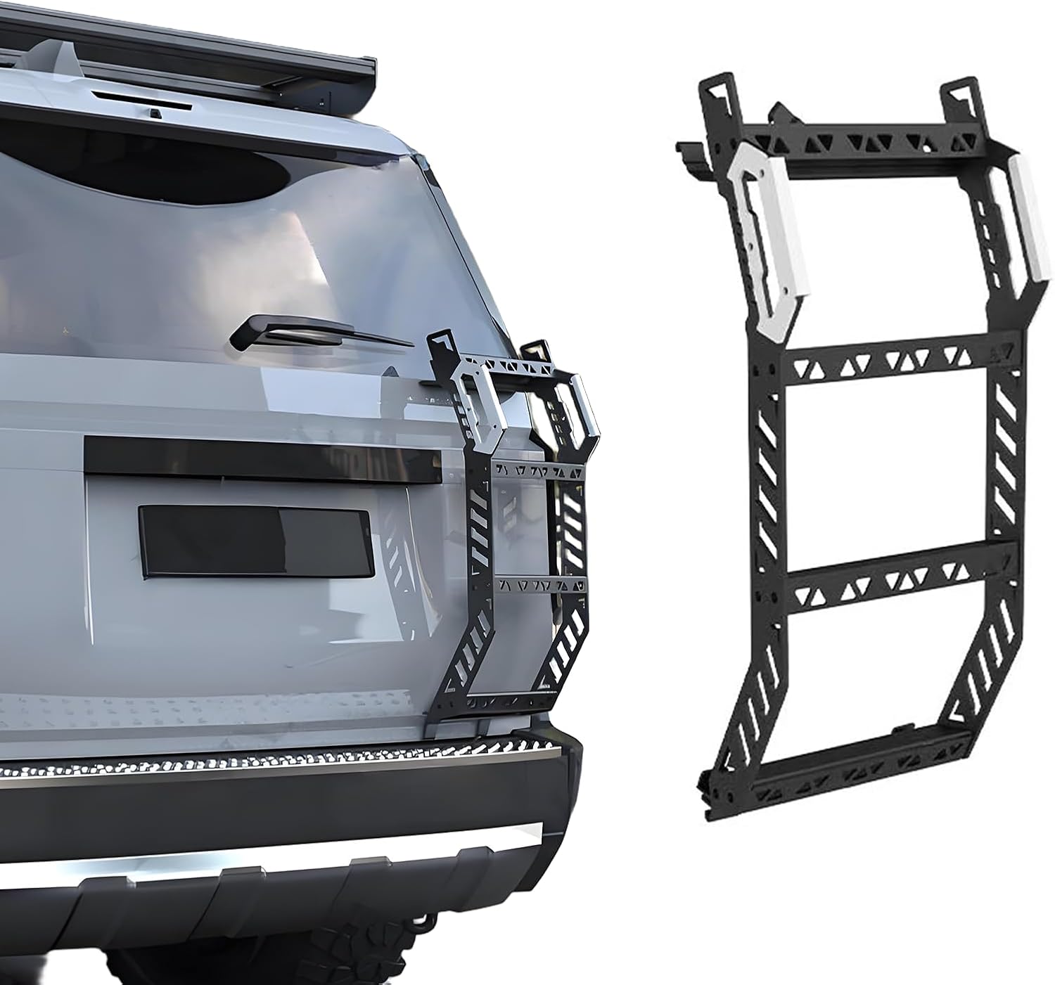Ladder Fit for 2024 2025 Toyota Land Cruiser Prado 250 LC250 Luggage Ladder Rack Side Access Ladder Roof Rack Side Window