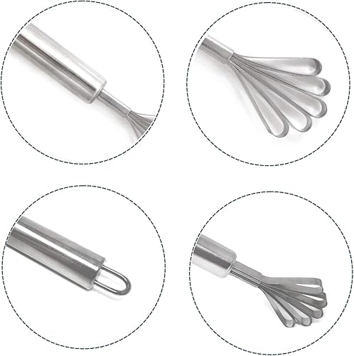 Miniatura 5 de Suministros de cocina Trituradora de coco de acero inoxidable Melón y removedor de semillas de frutas Raspador de carne de coco Rascador de escamas