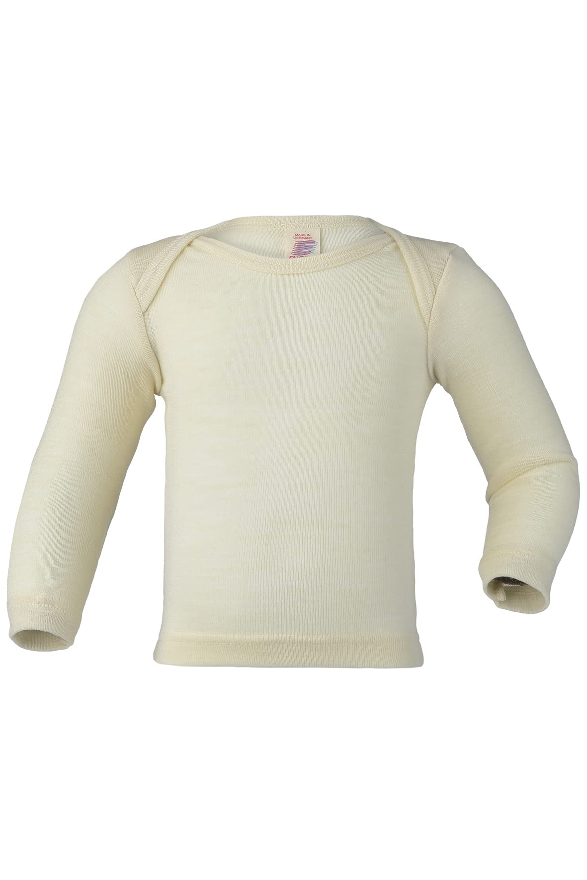 Engel NaturNatural, Merino Baby Vest Long Sleeve 100% Wool (kbT), Machine Washable