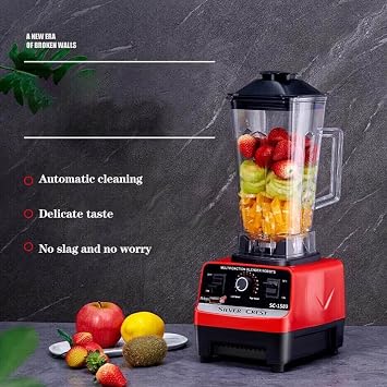 Gziztx Blender 4500W Portable Blender Smoothie Maker with 2 Cup, 6 Stainless Steel Blades, 15 Adjustable Speeds, for Juice, Coffee, Shakes and Smoothies professional blender