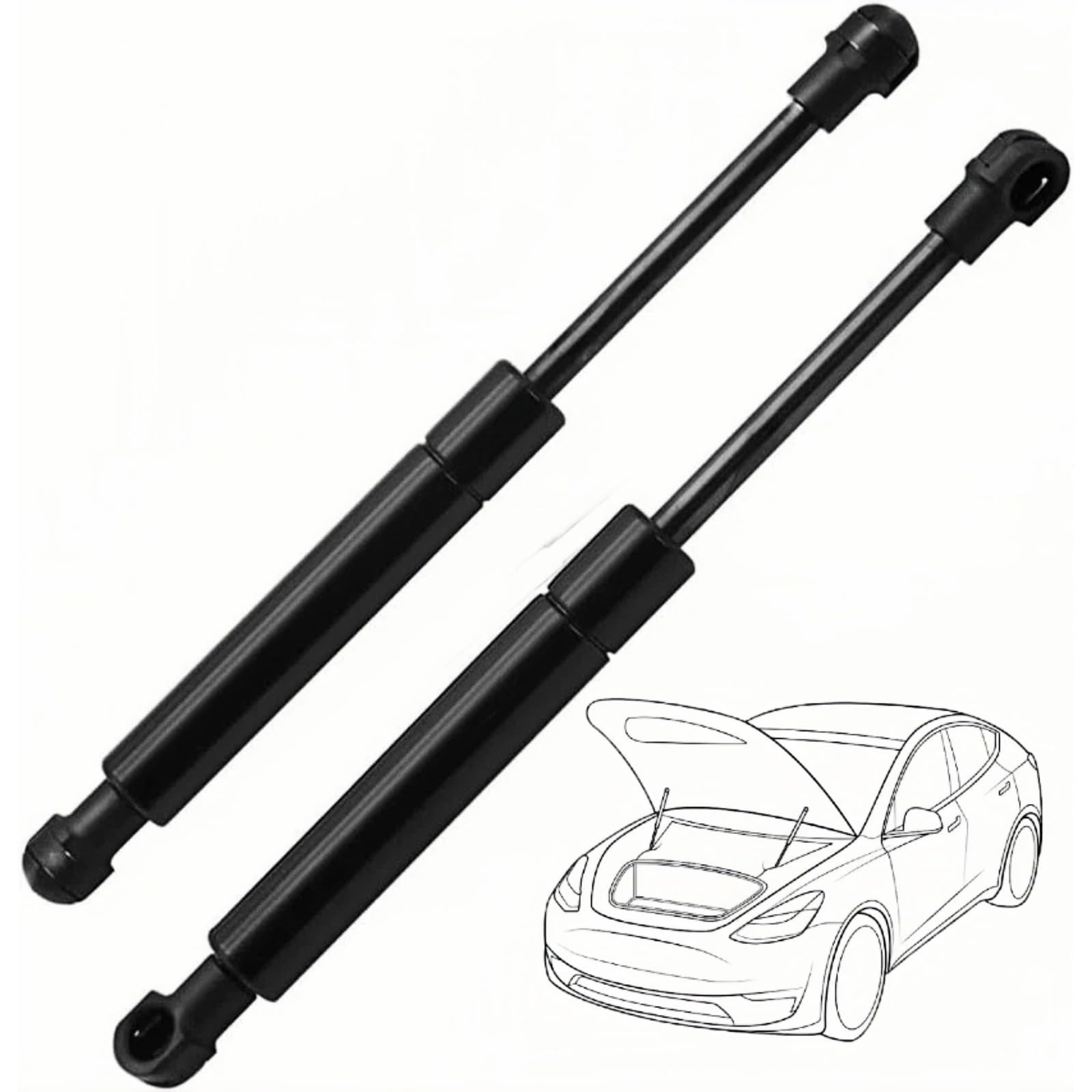 Hood Lift Supports Shock Struts Replacement for all models 2-PC Set