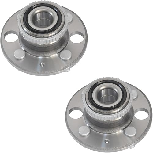 DRIVESTAR 513105 Buje y cojinete de rueda trasera para Acura Integra 90-94 95 96, 97-01 Integra GSGS-RLS, 95-97 para Honda Civic Del Sol solo disco