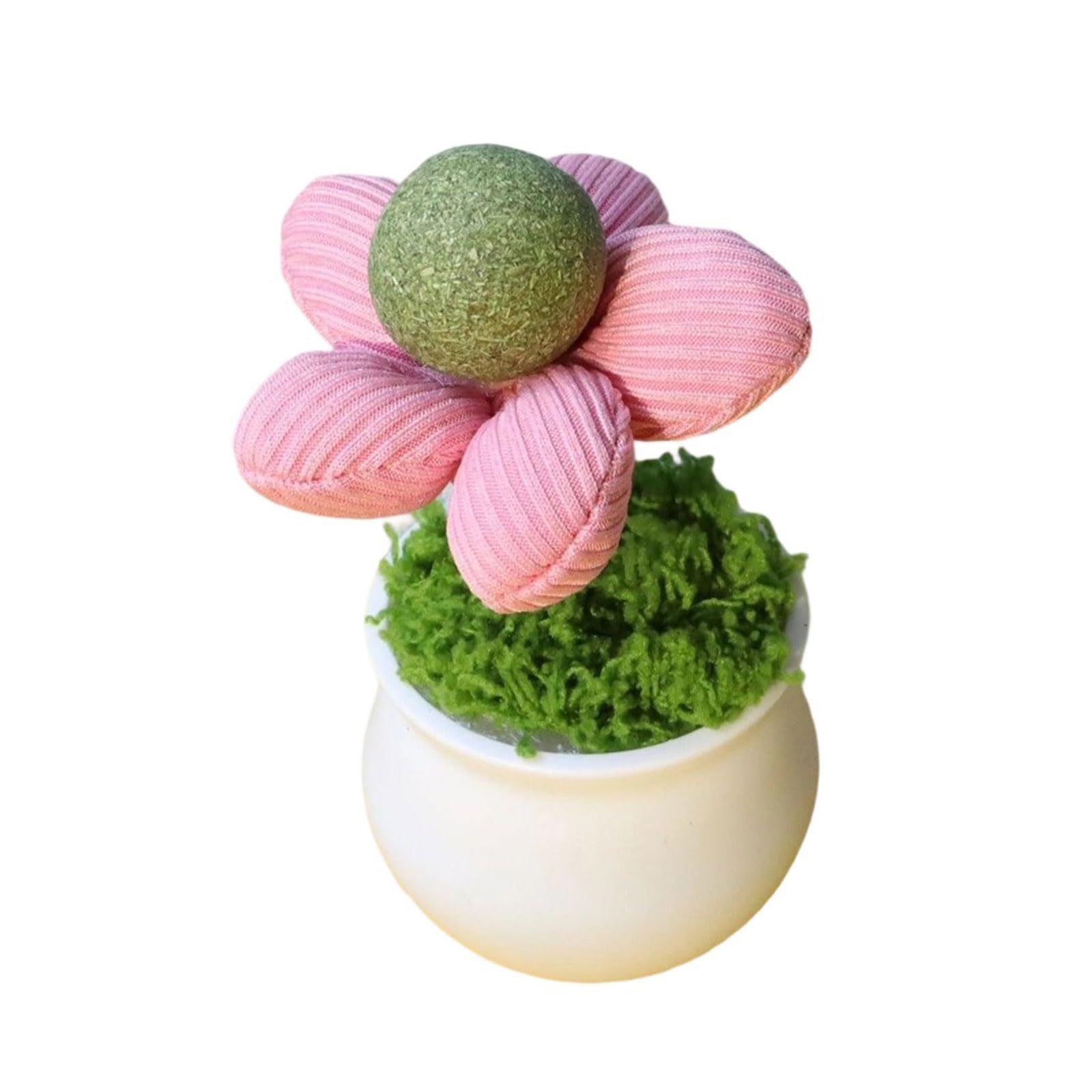 YWLUUOO Natural Catnips Potted Plant Toy for Kittens Indoor Entertainment and Behavioral Improvement Teasing and Engagement Indoor Cats Entertainment