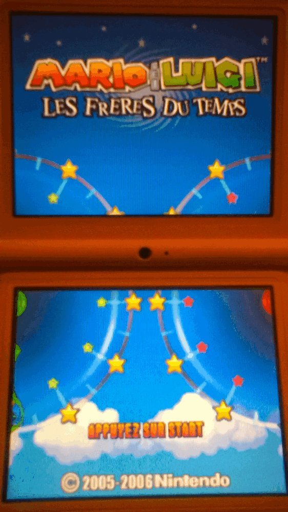 MARIO ET LUIGI PARTNERS IN TIME DS