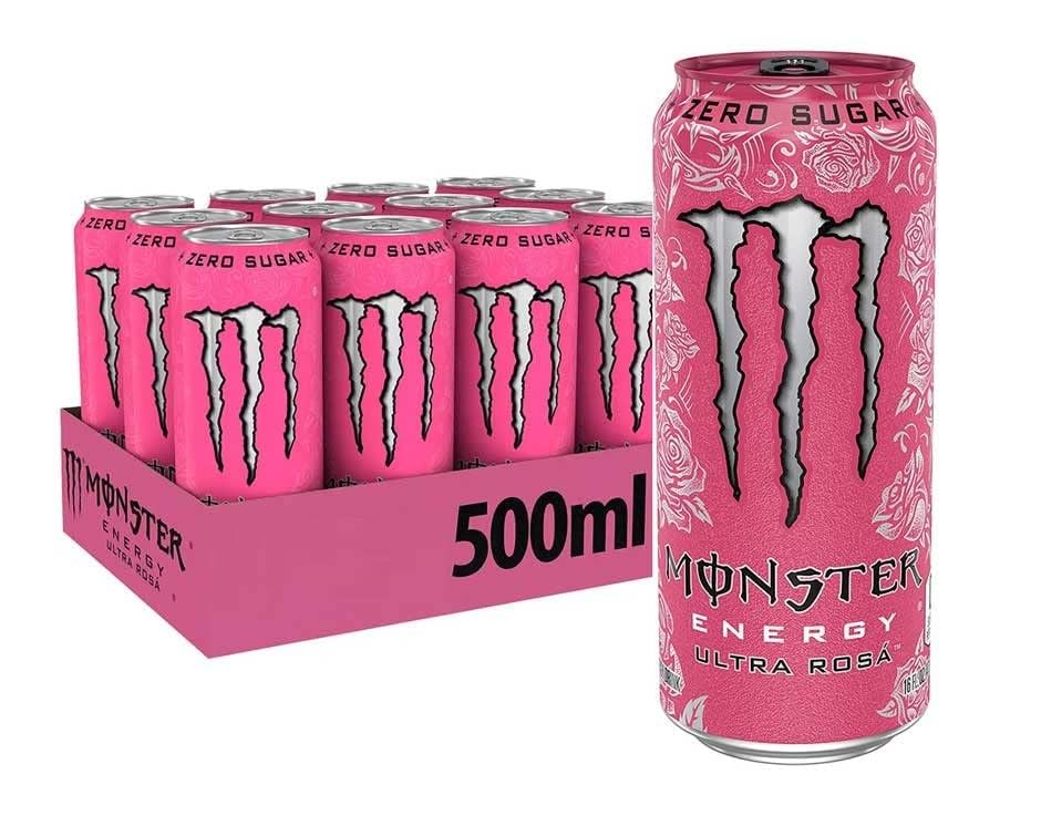Monster Ultra Rosa, Energy Drink With A Refreshing Grapefruit Flavor - Without Sugar And Without Calories 500ml Each (Pack Of 6) (Imported USA) (B0D47B2HTH) Amazon Price History, Amazon Price Tracker