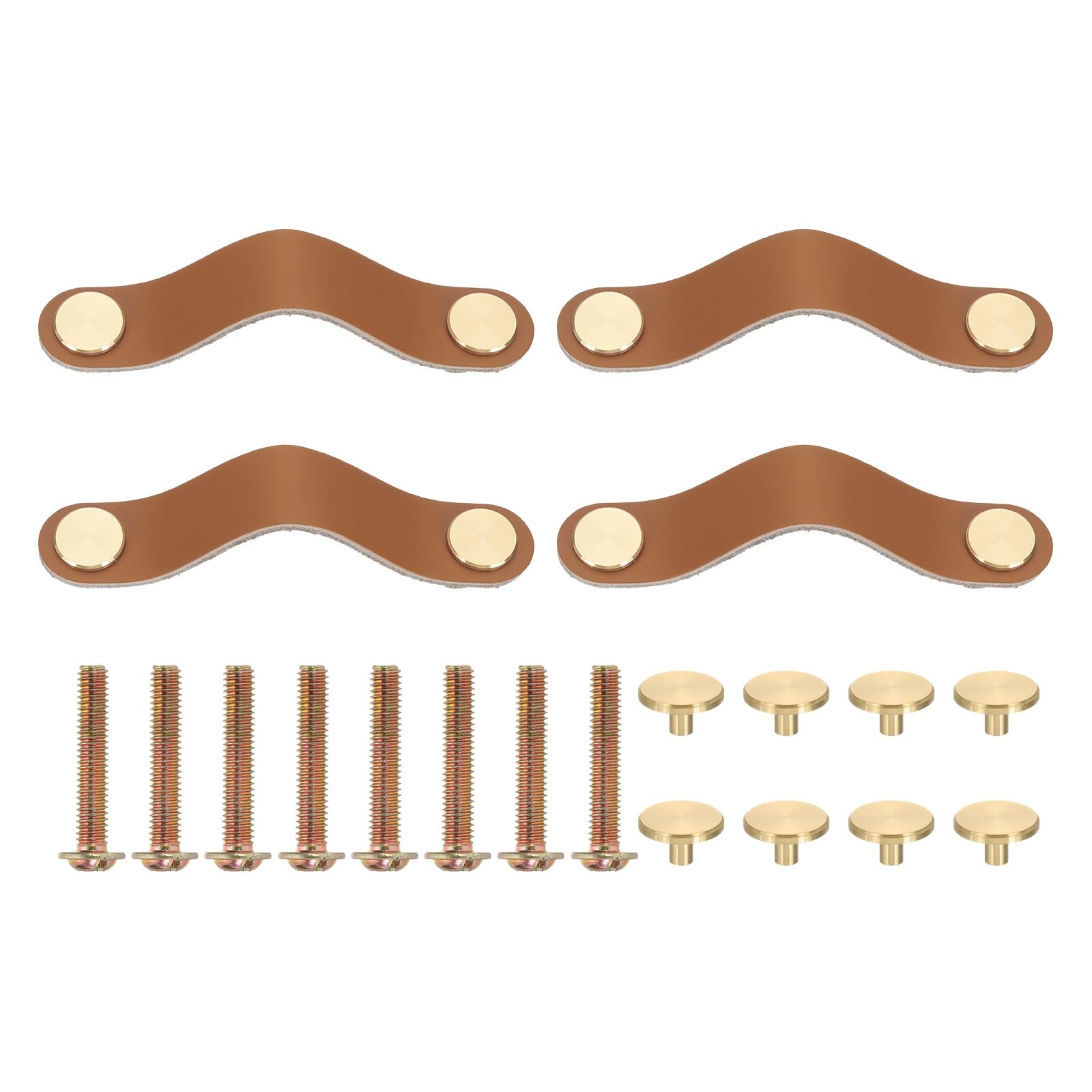 PATIKIL Leather Drawer Pulls