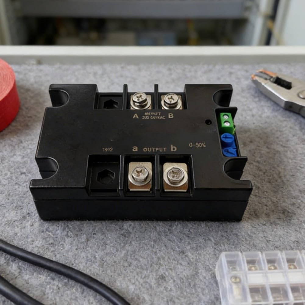 Module de protection du moteur avec technologie Soft Start pour applications monophasées 220 V, y compris pompes et ventilateurs (SSR-100WA-R1-4KW)