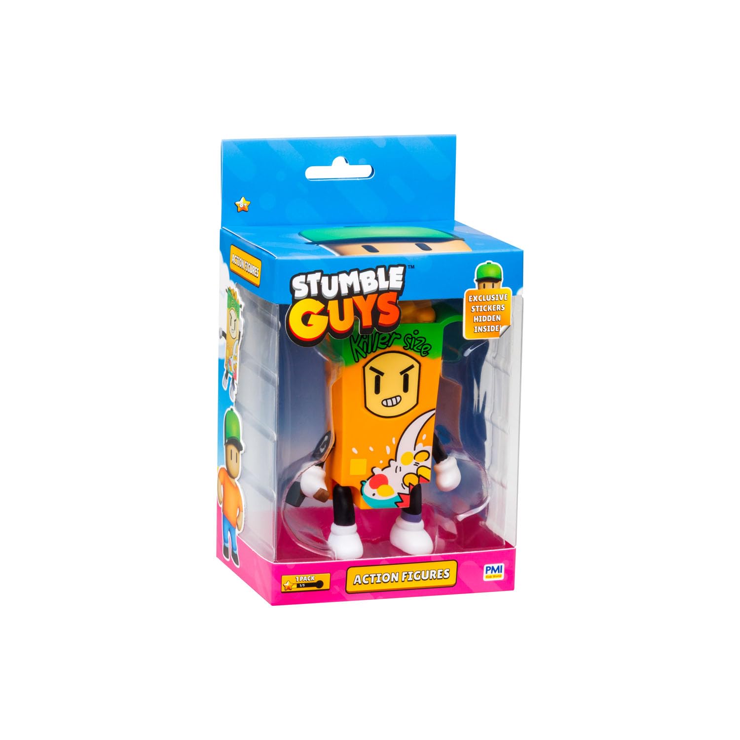 Stumble Guys Action Figures 1-Pack - Cereal Killer - 4 Styles to