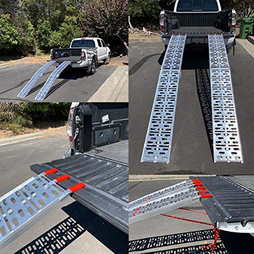 Rampas Plegables de Aluminio para ATV 7.5 ft x 12 in miniatura 7