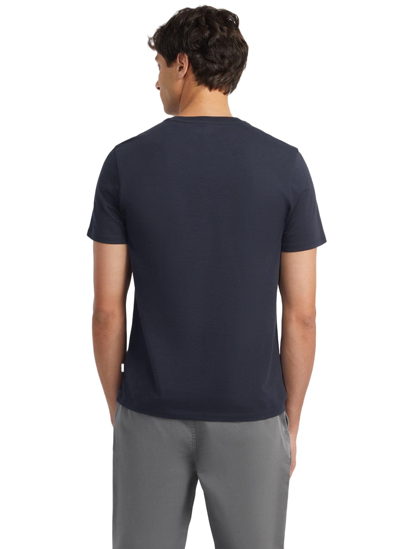 GUESS Camiseta delgada con logotipo bordado