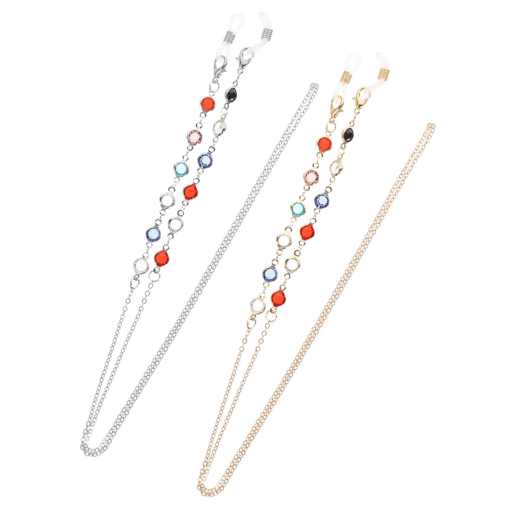 Homoyoyo Corda Per Occhiali Catena Di Occhiali Moda Occhiali Da Sole Accessori Porta Occhiali Intorno Collo Cordino Per Occhiali Da Donna Gel Di Silice