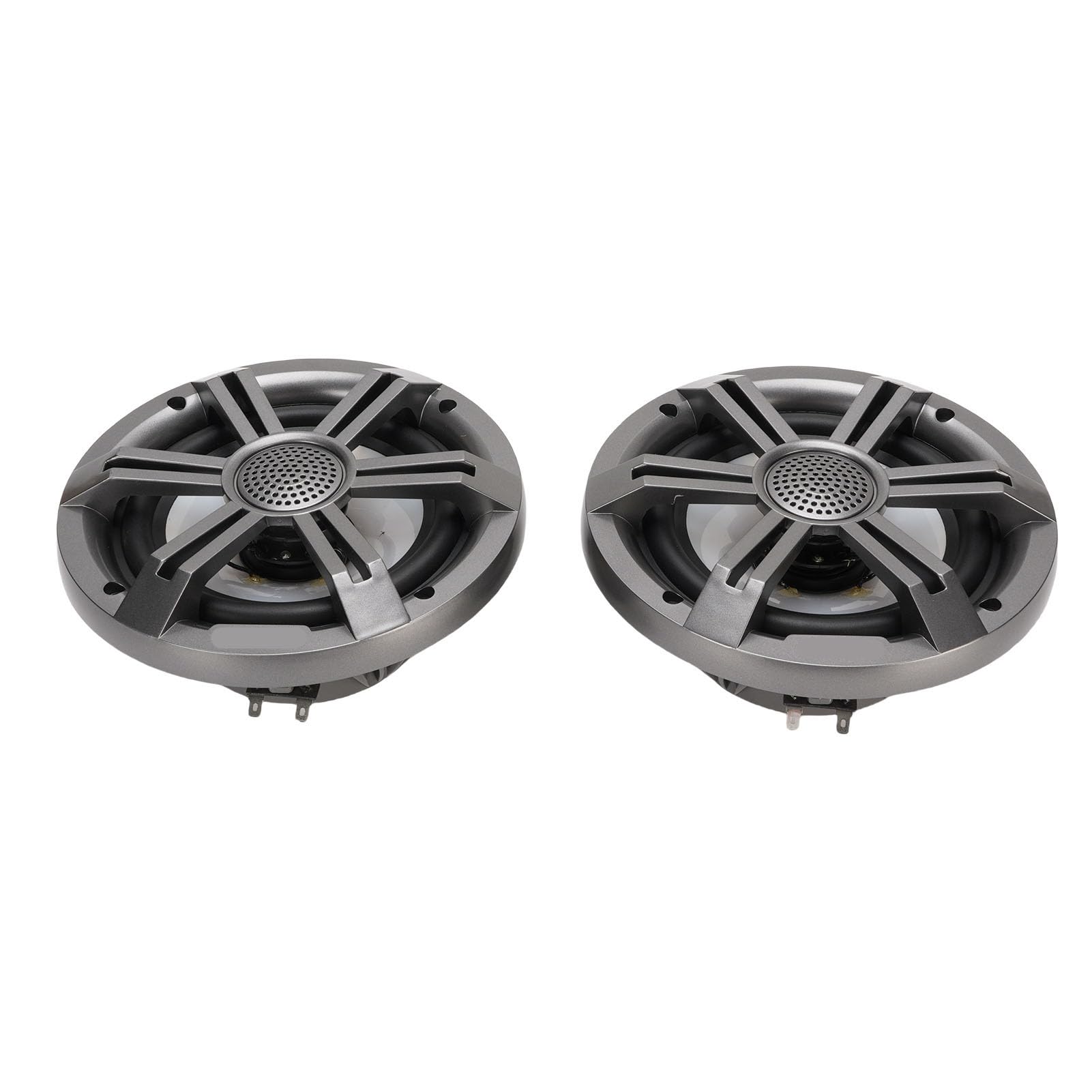 Altoparlante per Barche Marine da 6,5 ​​pollici 150 W, Altoparlante Stereo LED RGB IP66 Ad Alta Potenza, con Illuminazione Multicolore Rimovibile, Ideale per Auto, Moto, Yacht, Barche da