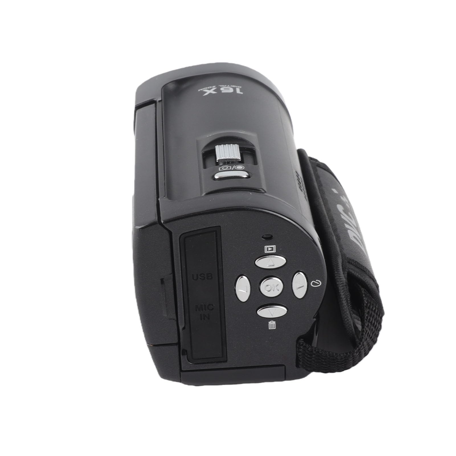 Jectse Videocamera 2,7K, Registratore con Zoom Digitale 50MP 16X, Visione Notturna IR, Touch Screen LCD da 2,8 Pollici, Videocamera per per Bambini, Adolescenti, Adulti,