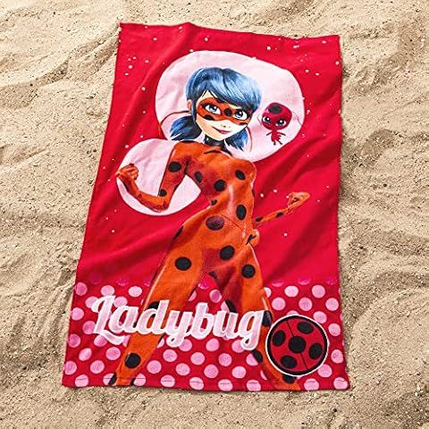 Toalla de baño Miraculous Lady bug 70x120cm Cover
