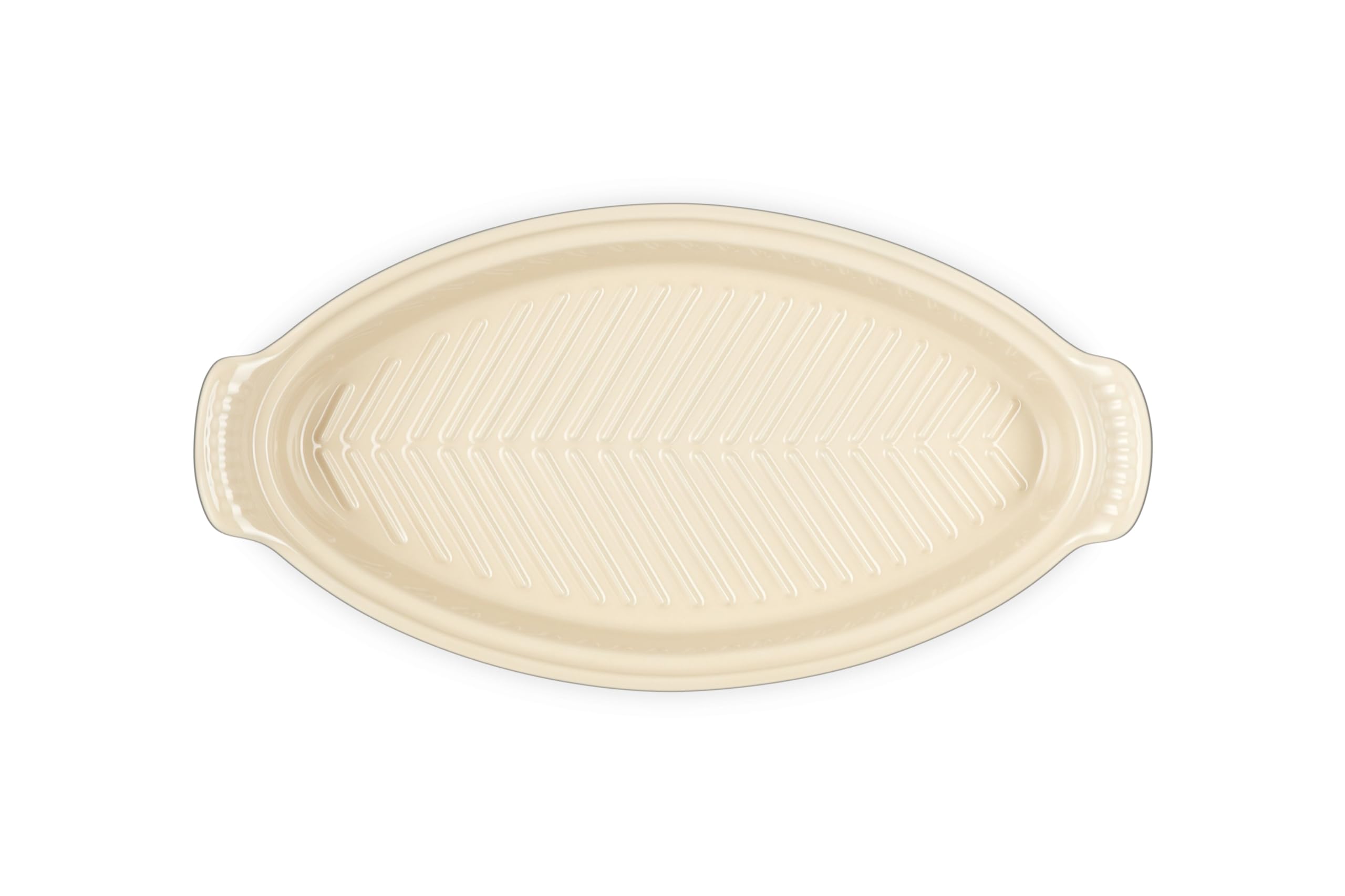 Amazon | Heritage Stoneware Oval Fish Baker, 1.7qt., Oyster | Le