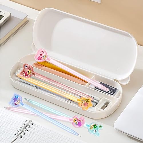 Miniatura 6 de 46 moldes de resina para bolígrafo, moldes de silicona para bolígrafo para moldes de resina epoxi, luna creciente, estrella, corazón, oso, gato,