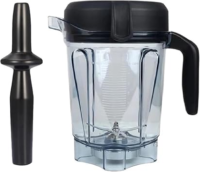 64 Oz Blender Cup, Juicer Blender Cup, Blender Bar, Compatible For Vitamix 750 5200 5000 6300 7500, Blender Kettle Accessory7500 Blender Cup