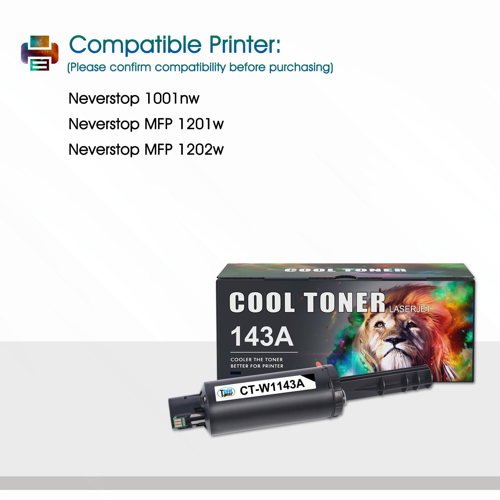 Toner XXL Compatibile Con HP 143A W1143A Neverstop Laser 1001nw - Foto 9