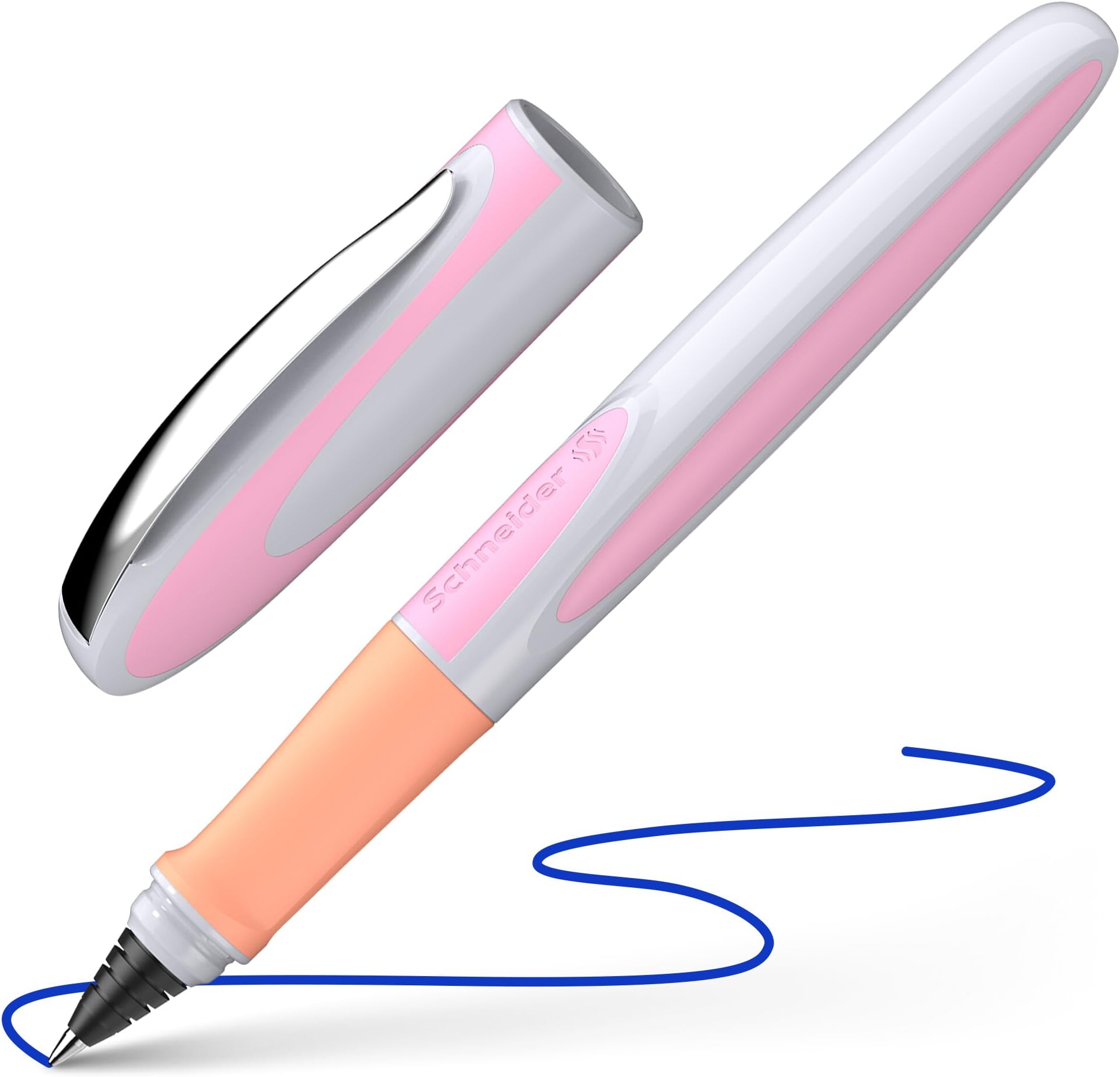 187811 Ray Rollerball Pen (Refillable with Standard Ink Cartridges, Suitable for Right and Left-Handed Users) Flora